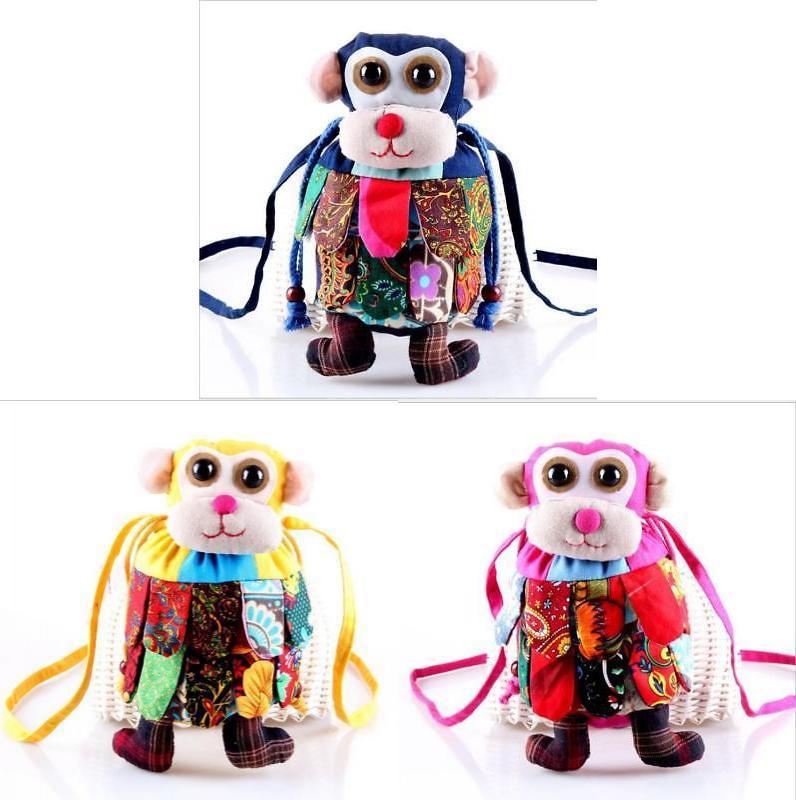 Artistic Ethnic Style Monkey Bucket Bag For Women In Various Colors Ideal For Everyday Outfits