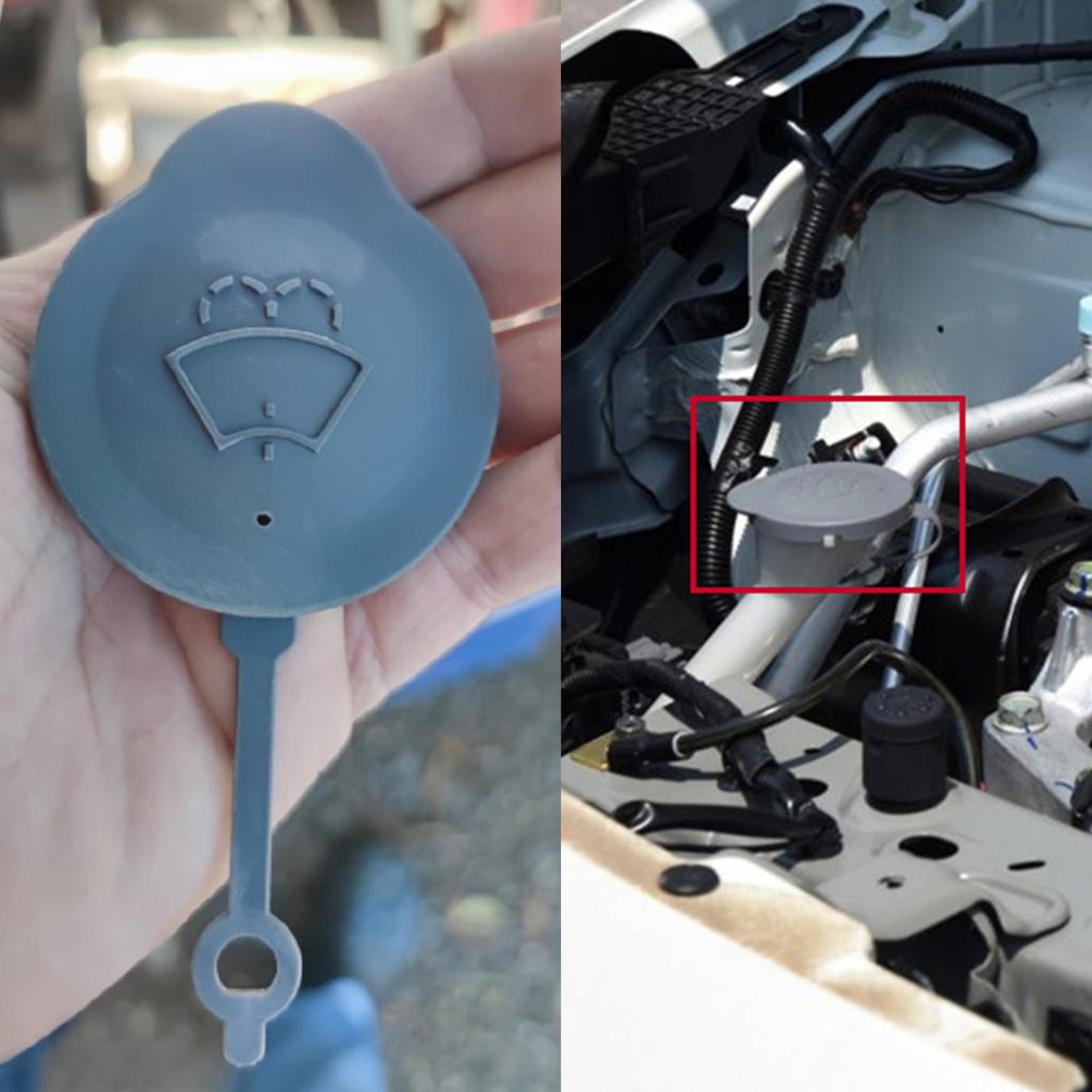 Coperchio del serbatoio del liquido lavavetri per parabrezza dell'auto 28913-1HA3A Coperchio della bottiglia del serbatoio dell'acqua Accessori per Nissan Micra K13 2011-16