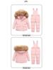 European & American Style Children's Thickened Winter Down Suit for 1-5 Year Old Girls & Boys
