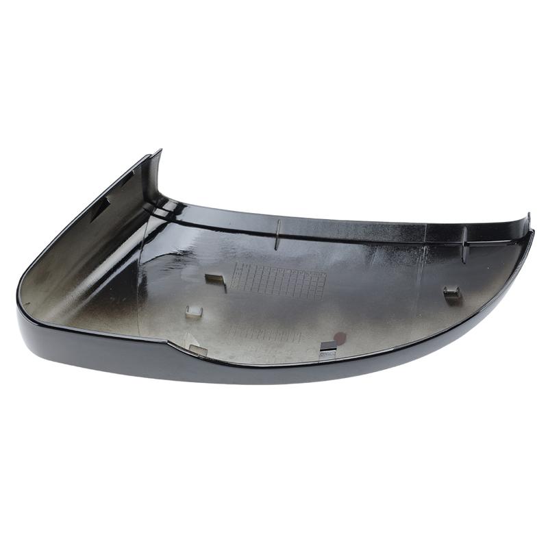 Backspegelkåpa För Volkswagen Scirocco Beetle CC EOS Passat 2009 2010-2017 Målad Svart Med Spänne Biltillbehör