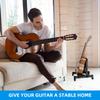 Miwayer-Faltbare Leichte Gitarrenständer, Universelles ABS-Instrument für Klassische Akustik-E-Bass, Banjo, Tragbare Ukulele