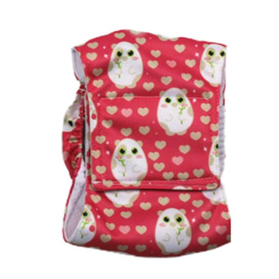 Fashion Outdoor Doggie Windel, waschbar, atmungsaktiv, lebendige Farben, männliche Hundewindeln, Bauchbänder für Hunde