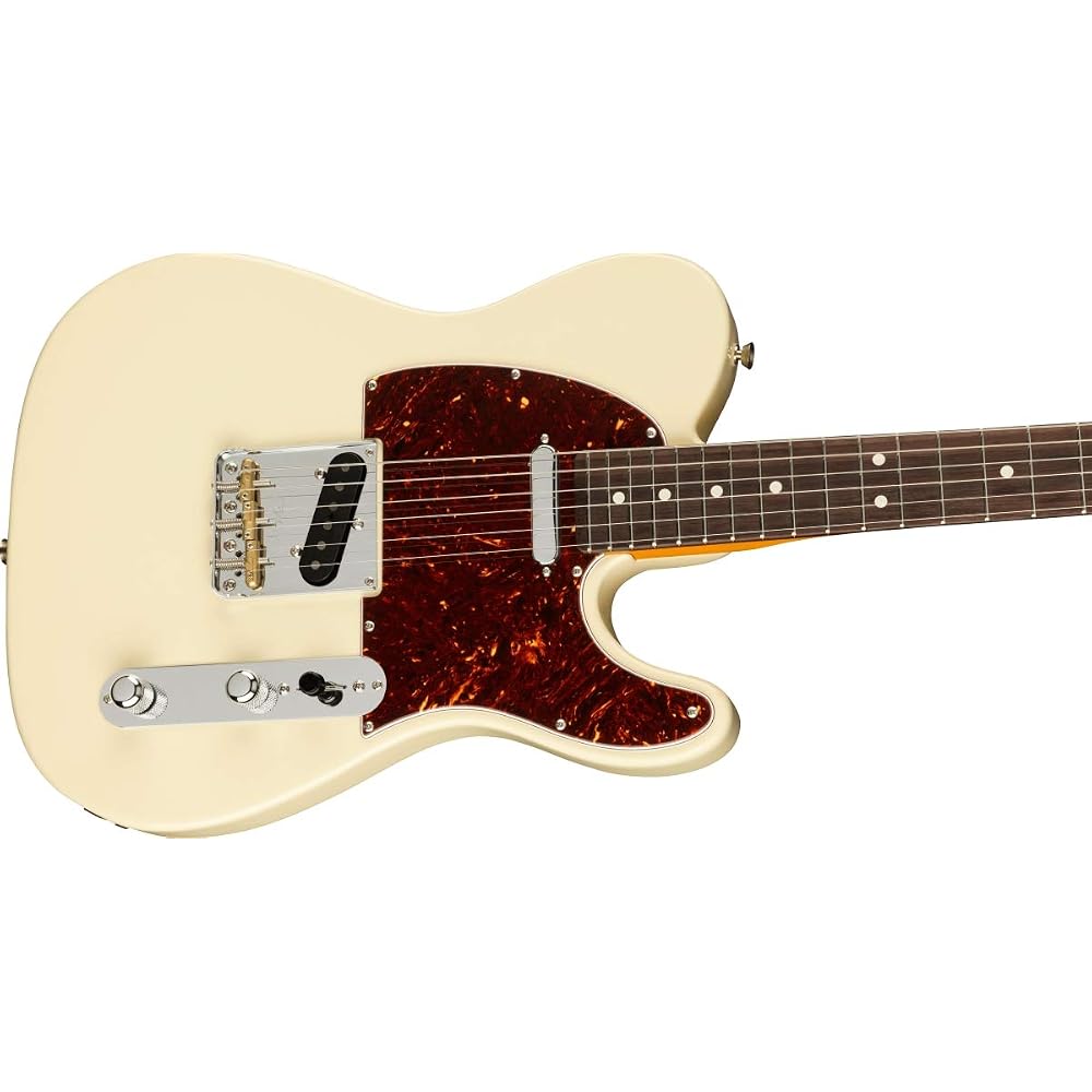 Fender American Professional II Telecaster Electric Guitar Rosewood Fingerboard Olympic White