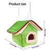 Detachable Plush Bird Huts Winter Warm Shelter For Parrots Easyly Maintenance J0MC