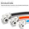 AirTAC Pneumatic Gray PU Quick Plug Straight Connector for 4-12mm Hose