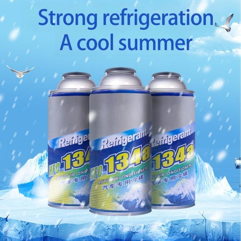 Car Refrigerants Auto Refrigerants Compressor Refrigeration Liquid for R134a Air Conditioning HVAC Repair Accessory