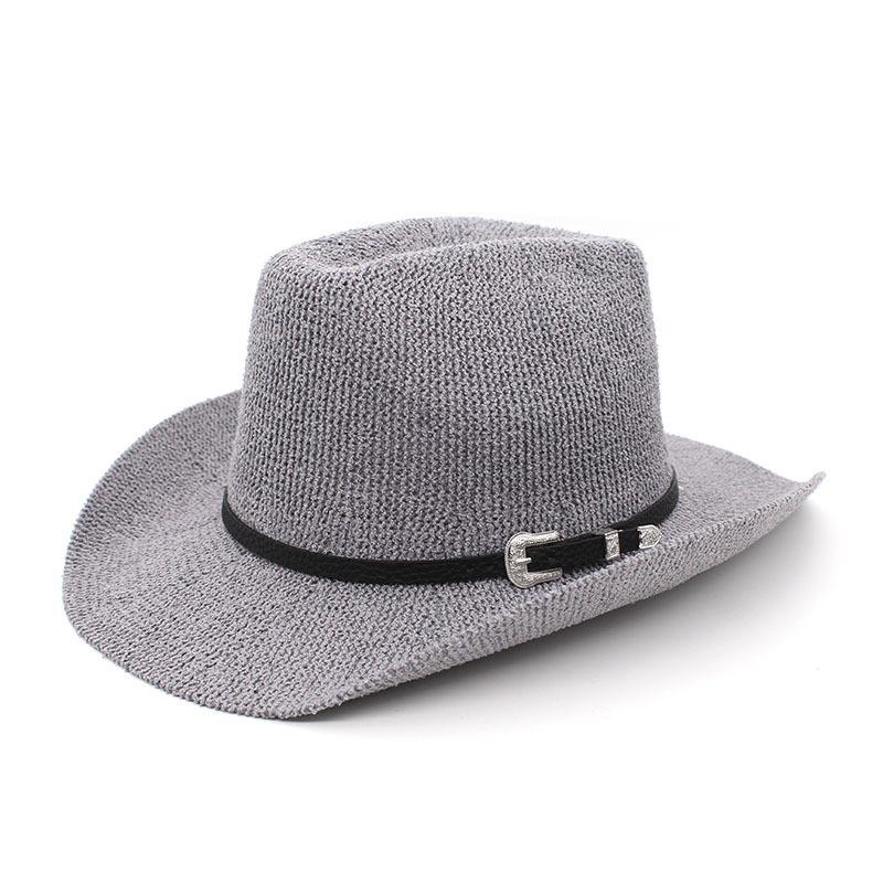 Panama Straw Hat Women'S Casual Versatile Wide Brim Straw Hat Men'S Top Hat Sun Hat