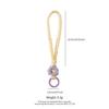 Daisy Flower Phone Lanyard - Handmade Woven Camera Strap & Pendant for Women