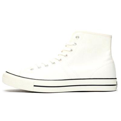 Lucky Star Round-toe Lace-up High-Top Espadrilles Unisex White