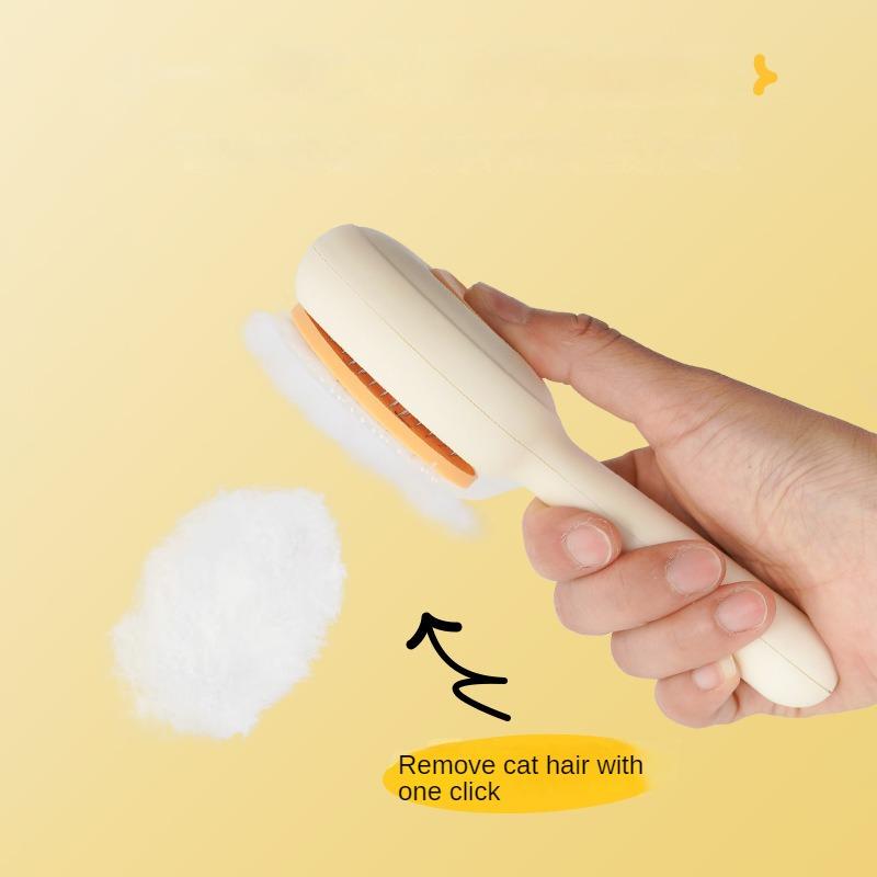 Kartáč na mazlíčky Hřeben pro kočky Samočisticí kartáč na odstraňování chlupů pro psy Kočky Nástroje na péči o mazlíčky Hřeben pro domácí mazlíčky Příslušenství pro psy