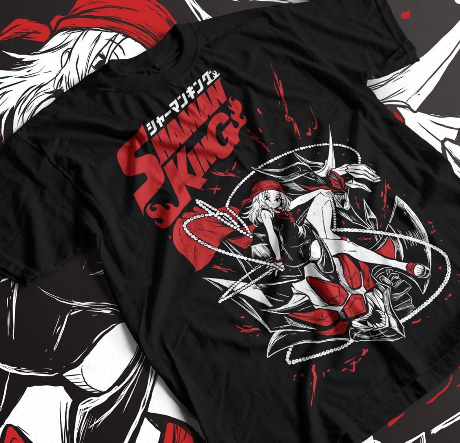 Shaman King Yoh Asakura T shirt, Anime Shirt, Manga Shirt, Japanese Shirt S