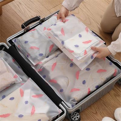 Translucent Portable Travel Storage Bag Clothes Underwear Shoes Sealing Sorting Bag Waterproof Multi-purpose Home Organizing Bag