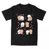 Bear And Panda Bubu Dudu Balloon T Shirt Unisex   Cotton T Shirts Summer ONeck Novelty Tee Shirt Cheap Oversized Clothes