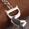 Keychain Pendant Lightweight Metal Texture Portable Key Ring Practical Stylish Keychain for Mother's Day/Father's
