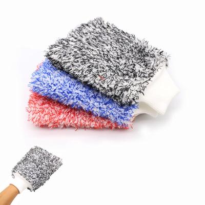 New Car Wash Mitt, 3 Pack Premium Cyclone Microfiber Washing Gloves, Holds Tons of Sudsy Water for Effective Washing, Machine Washable