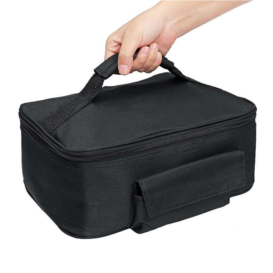 Blk Personal Portable Electric Oven Mini Mac Hot Logic Food Tote Picnic Camping