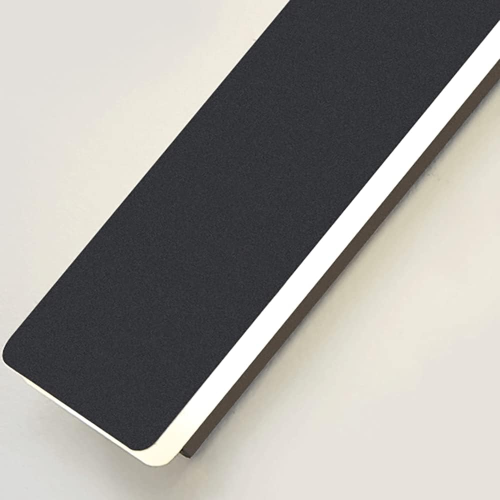 

Bedroom Wall Lights, , Aluminum Linear Wall Light, Black Metal Wall Lamp, Ultra-Thin Long Strip Wall Lights, Modern LED Wall Sconces, Corridor 40CM