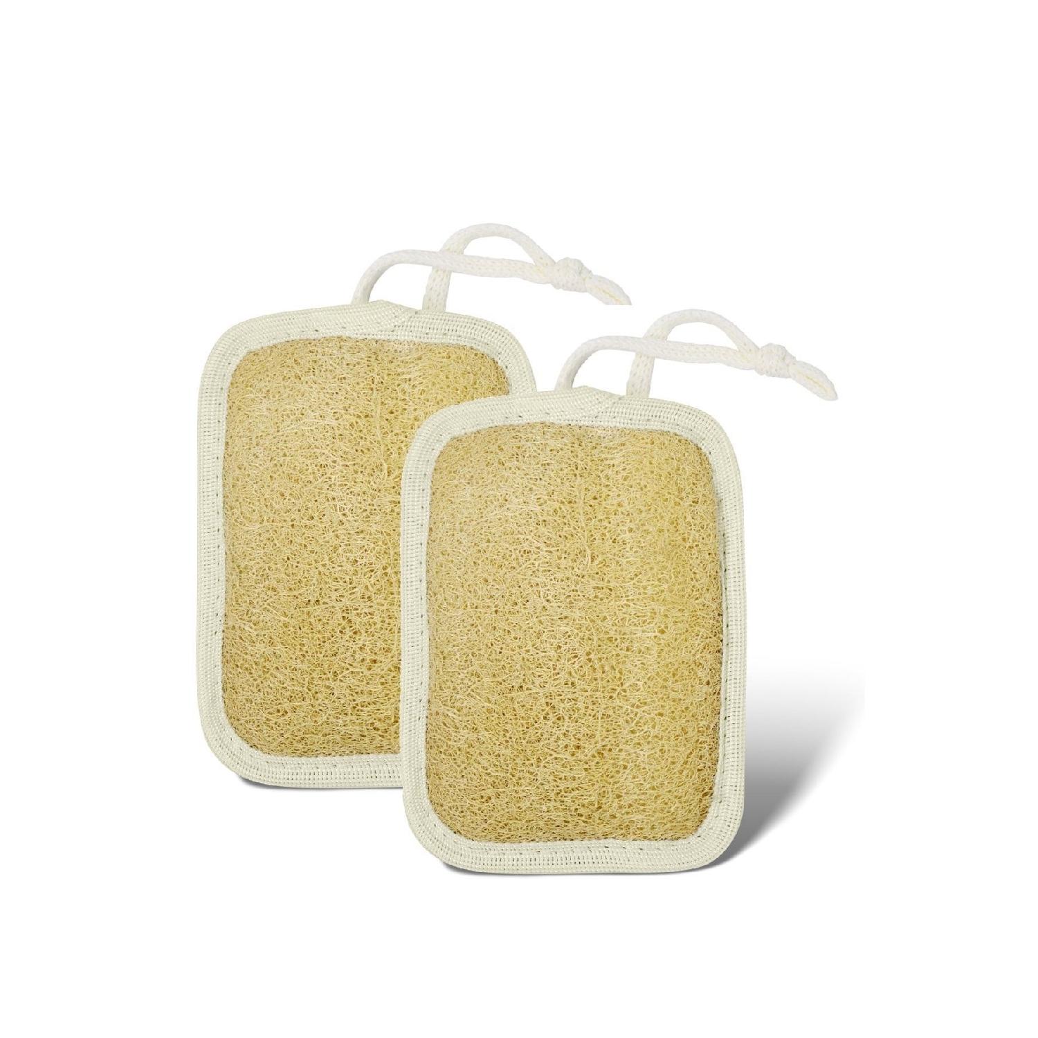

2-piece Rectangular Loofah Pumpkin Fiber (2 Pieces)