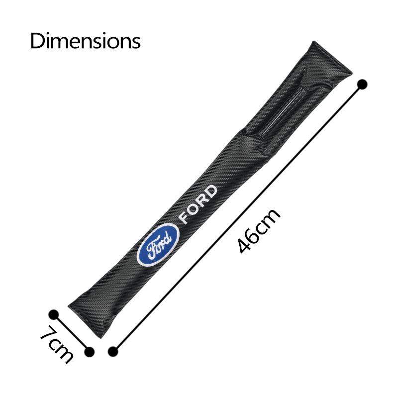 Car Interior Seat Gap Plug Anti-leak Strip Filling Pad For Ford Focus ST Mondeo Kuga Fiesta MK7 Escort Explorer Edge 2 4 MK2 MK4