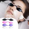 Silicone Protectve Eye Goggle For Laser LED UV Lamp Treatment Flexible UV Eye Protection Sunbed Tanning Goggles Mask
