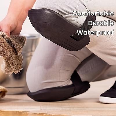 Heavy-duty Waterproof Industrial Knee Pads with Built-in Protection - Durable, Soft and Tough, Suitable for Car Repair, Construc