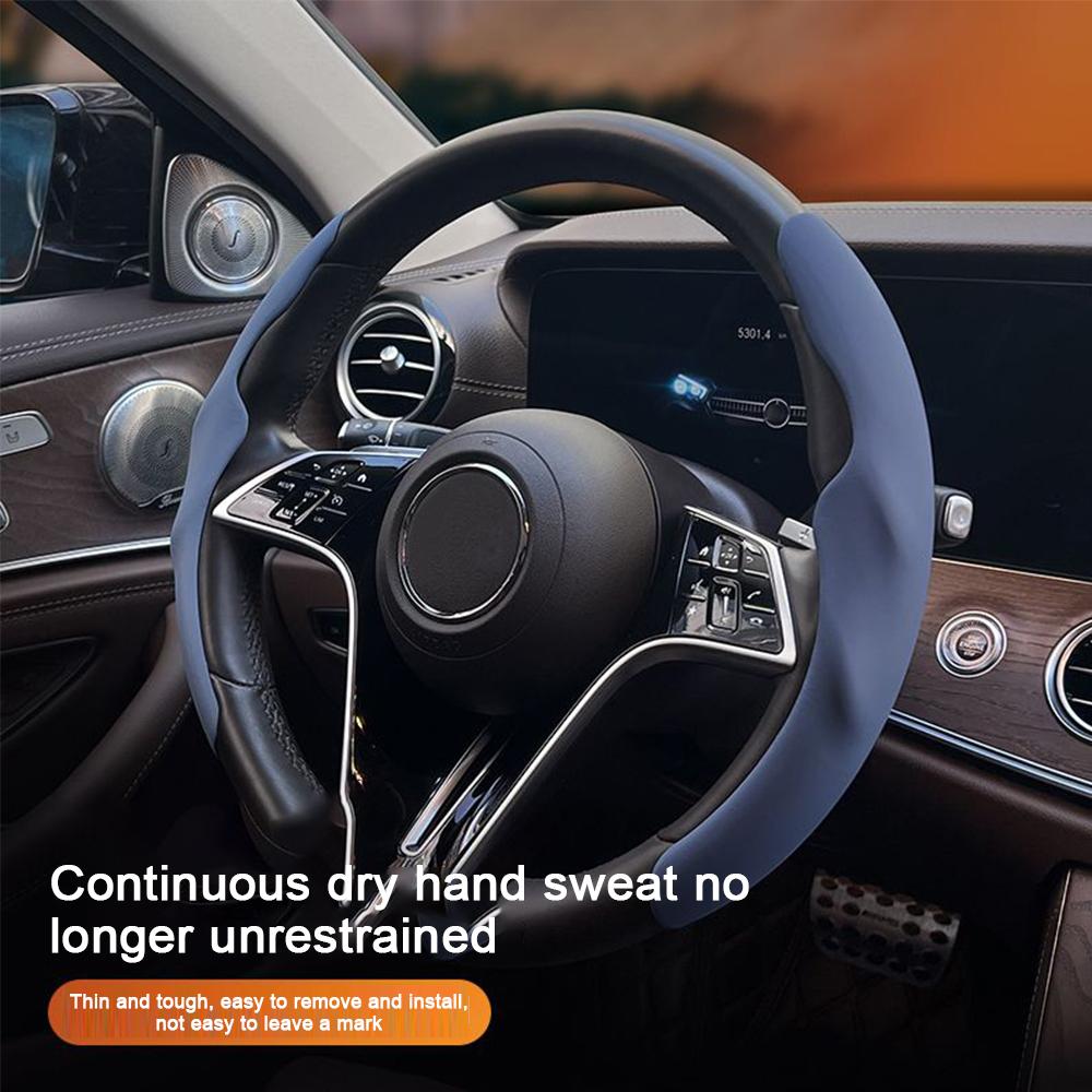 Ulepszona antypoślizgowa osłona kierownicy samochodu Liquid Touch Feeling do Tesla Model 3 Y Steering Wheel Booster Nubuck Wodoodporna