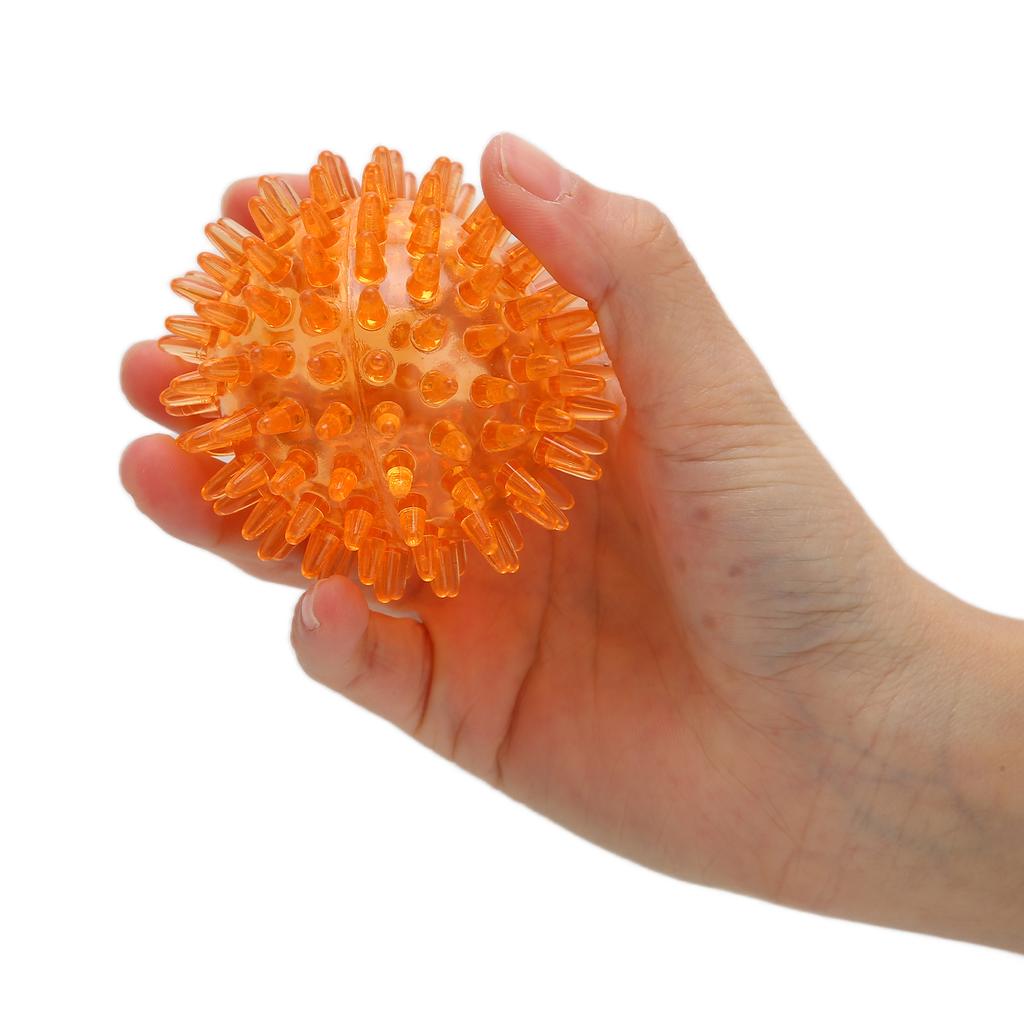 Finger Exerciser Ball Hollow Soft Tipped Hand Strength Recovery Massage Ball For Finger Training7cm 2.8in