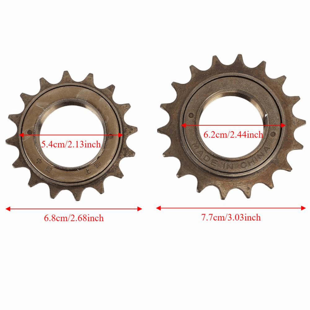 2 Stück Linksantrieb Fahrrad Freilauf Adapter Set Fahrrad Freilauf Adapter Set Fahrradzubehör