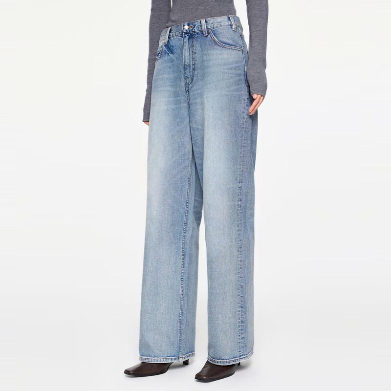 

JNBY 2024 Autumn Cotton Straight-Leg Jeans XL