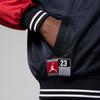 Jordan Alphabet Print Colorblock Baseball Collar Jacket Kids Jackets Multicolor FJ5347-010