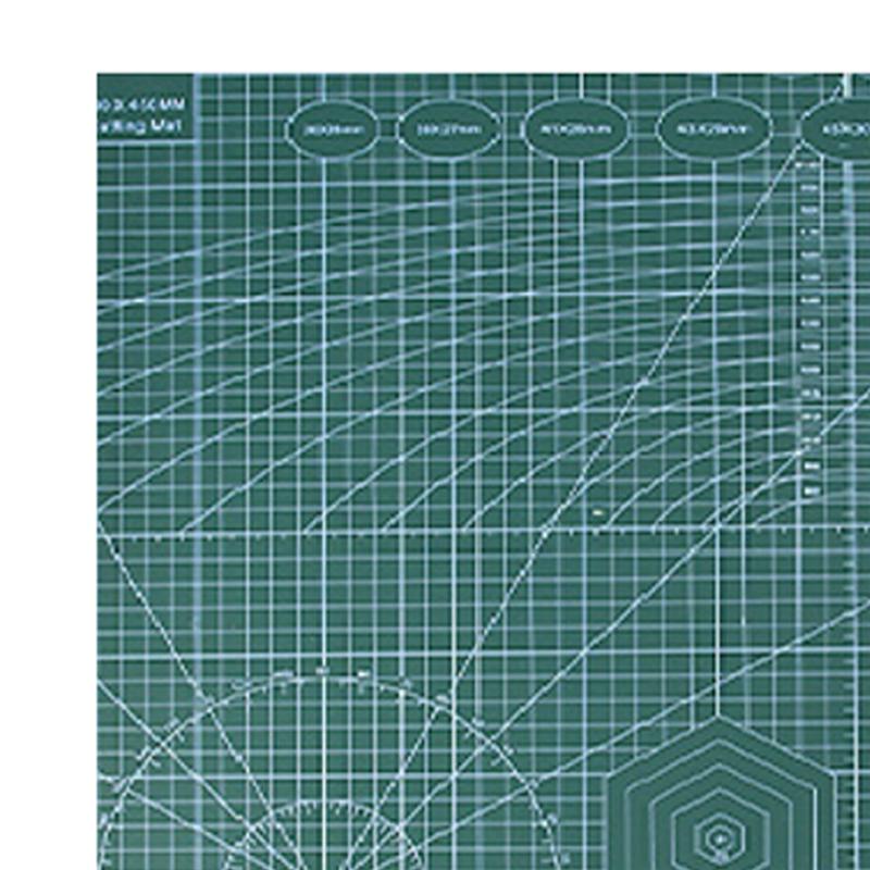 A2 Řezací podložka Pracovní stůl Patchworková řezací podložka Šití DIY Řezbářství Umění Malířský stolní podložka Šablona Řezací podložka Odolná