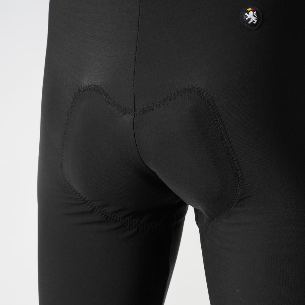 Lion de Kapelmuur Teplé cyklistické kalhoty s laclem EVO3, Černé, L, Podzim/Zima (5 °C-15 °C)