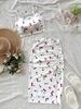 Summer Cherry Print Camisole Maxi Dress