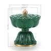 Antique Lotus Lamp Copper Incense Burner For Incense Coil Home Creative Ornaments Brass Censer Decoration For Home Aroma