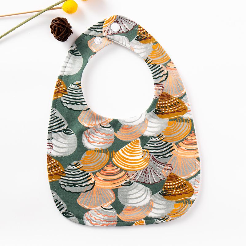 Thick Waterproof Baby Bib - Pure Cotton, Enlarged & Widened for Boys and Girls