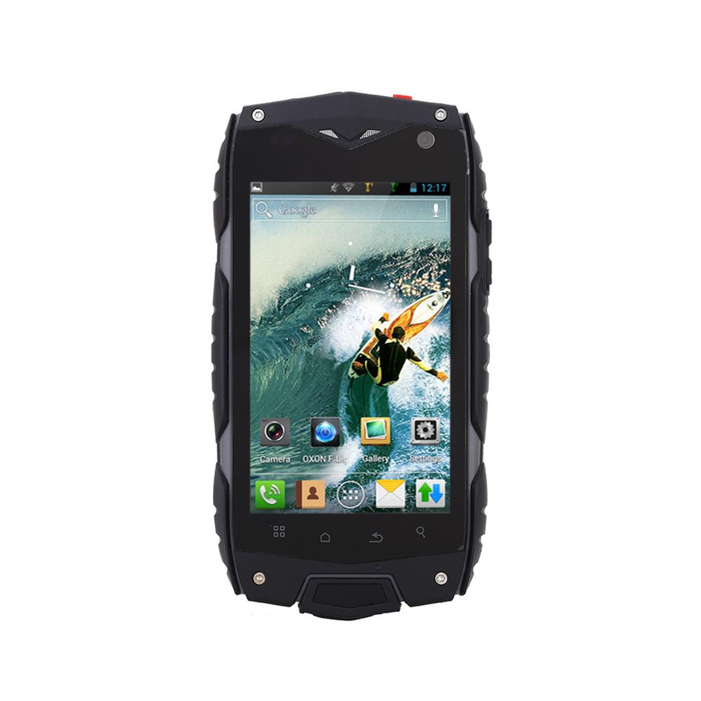IP68 Smartphone Dustproof Shockproof Rugged Outdoor MSM8212 4.0  IPS 1GB RAM 4GB ROM 0.3 MP 5.0MP Dual Cameras