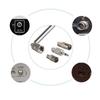 New F Type Telescopic Aerial Antenna 75 Ohm with TV / 3.5 Adapter For FM Radio