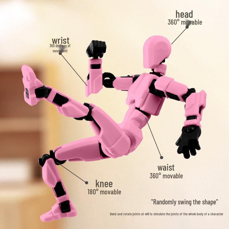 Multi-Joint Posable Robot Mannequin - Decompression Toy