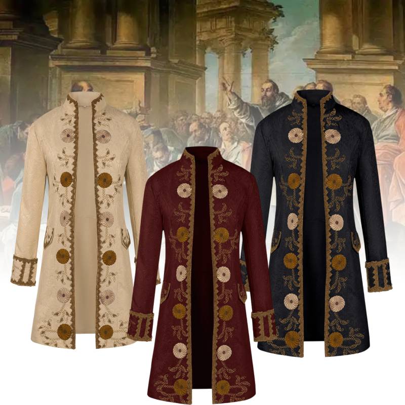 Steampunk Uniform Men Festivals Cosplay Decoration Costume Performance Overcoat