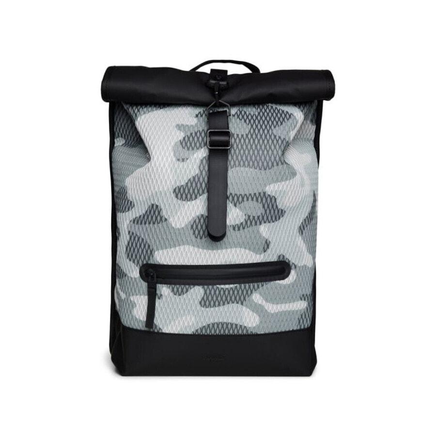 

Рюкзак Rains Rolltop Rucksack Mesh W3 13340 62 Серый