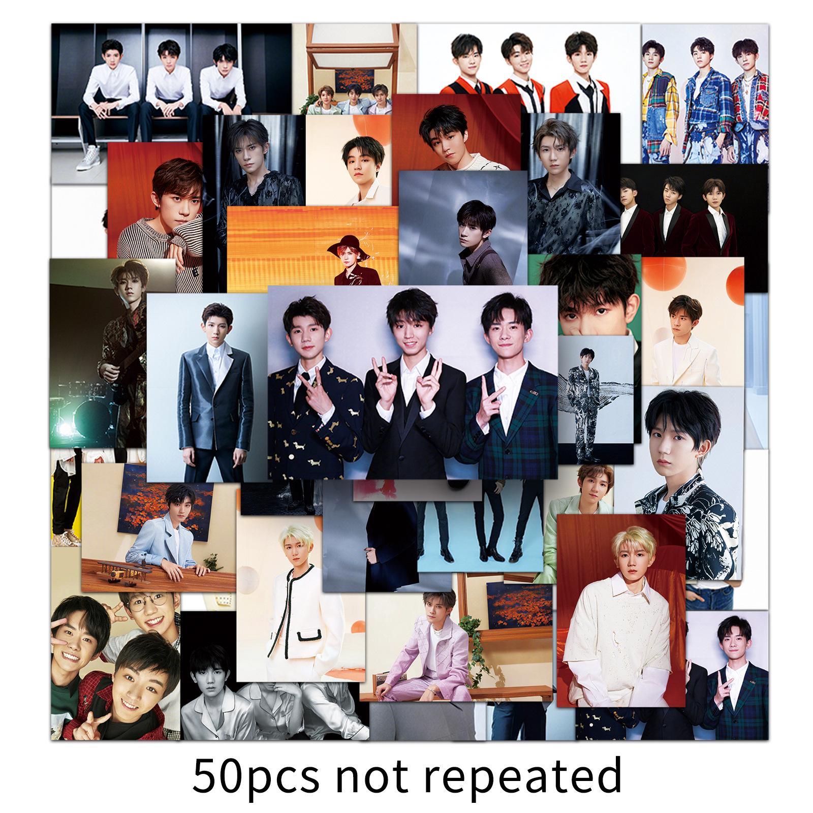 TFBOYS Stickers: 50 HD Graffiti Designs for Journals & Notebooks