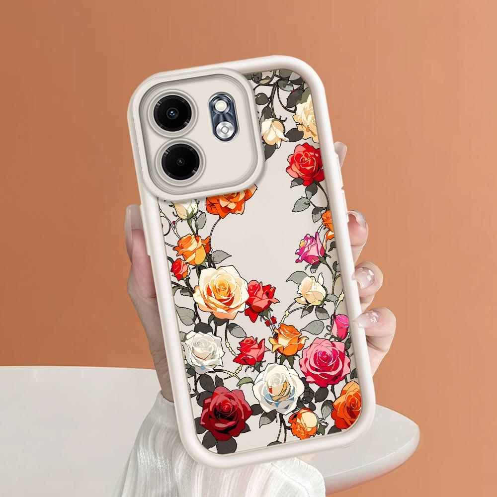 Soft Silicone Phone Casing Full Cover Camera Shockproof Protection Case for Huawei Honor Infinix Tecno iPhone Motorola Google