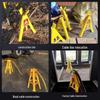 Triangular PVC Insulated Cable Support and Unwinding Stand