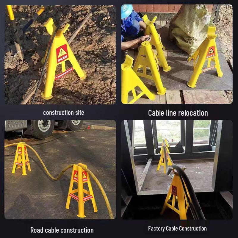 Triangular PVC Insulated Cable Support and Unwinding Stand