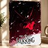 Hollow Knight Silksong Hornet D Texture Metal Poster Customized Wall Art Tin Sign Gift for Mancave Bedroom Stuff Decor Luxury