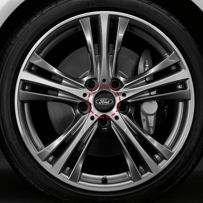 Car Sticker Ford 2025 Hot Auto Wheel Center Hub Tyre Vehicles Caps Cover Rim Sticker Badge For Ford Focus Mk2 Mk3 Fiesta Ranger