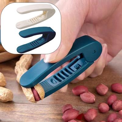 Craquelins aux cacahuètes Outil multifonction pour éplucher les noix Éplucheurs de cacahuètes Pince à cacahuètes Bâillon pour la bouche Cacahuètes Outil pour ouvrir les coquilles d'amandes Éplucheur