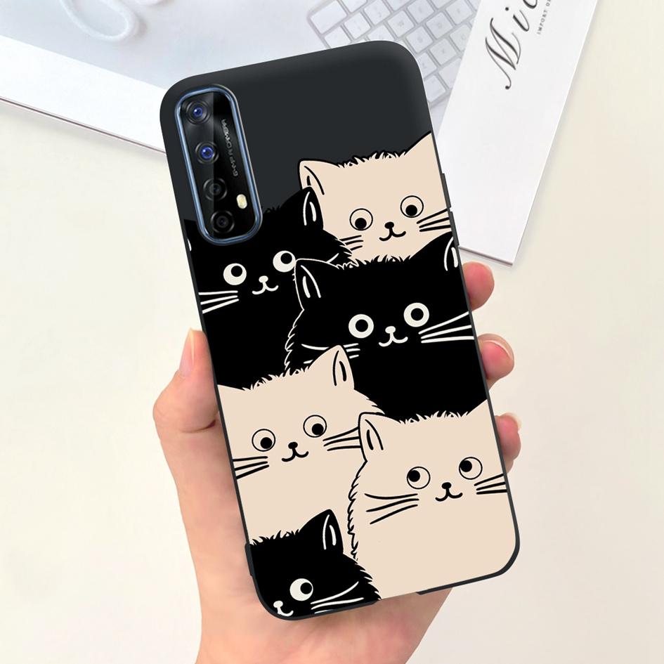 For Realme 7 Case Realme 7 5G Cover Lovely Astronaut Dinosaur Soft Silicone Funda For Realme 7 Pro RMX2170 Realme7 Protect Cover