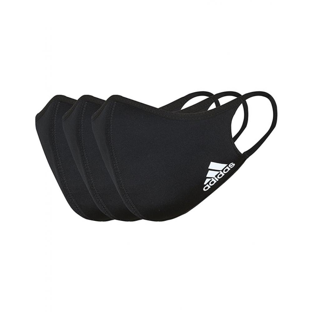 

Adidas Спортивная маска 3 шт. He6944 Face Cover Bos HE6944M