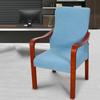 Retro Wooden Chair Slipcover Solid Color Elastic Chinese Style Boss Armrest Chair Protector Cover Home Decor Furniture Covers